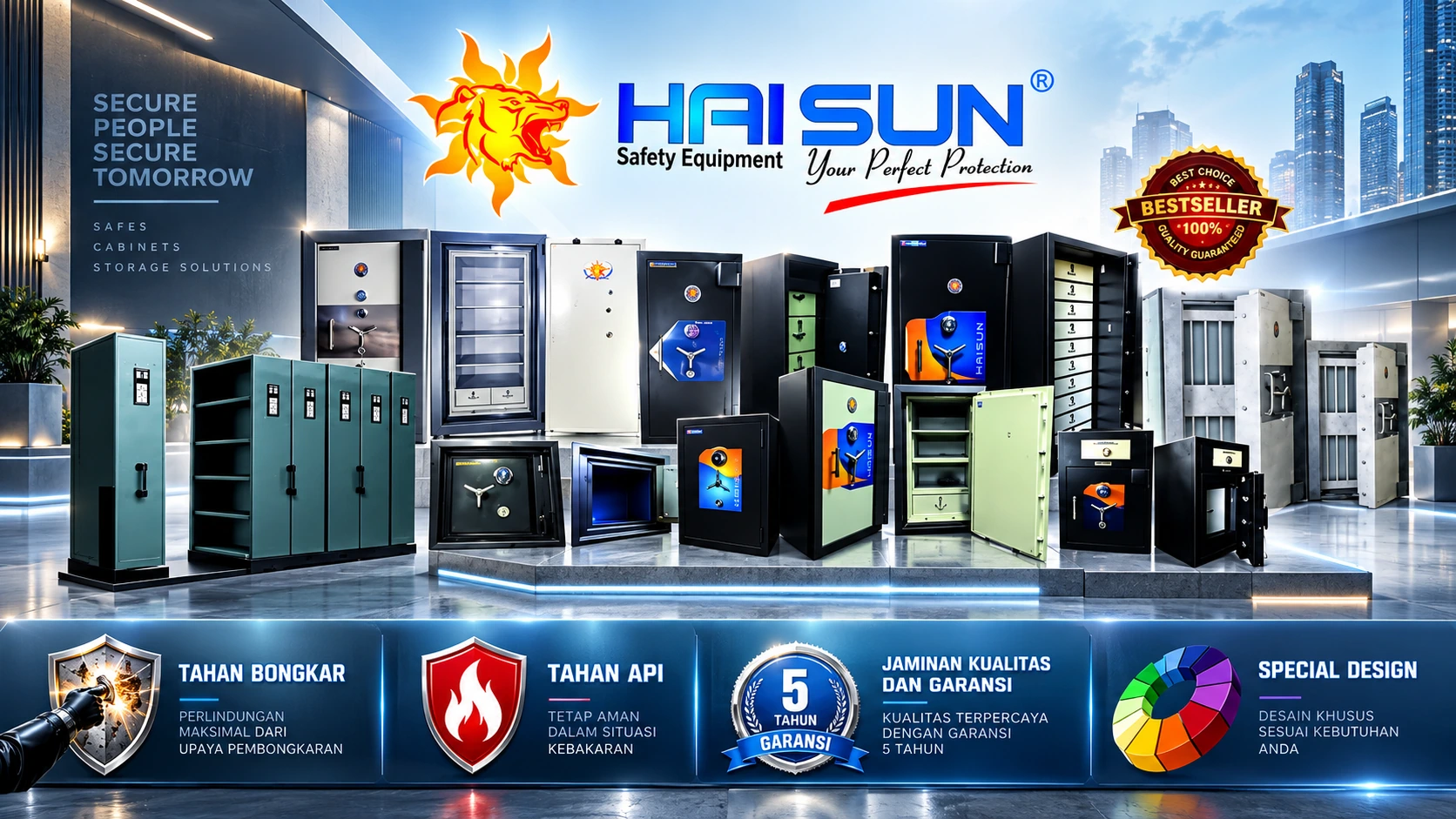 Rangkaian produk dan keunggulan HAISUN